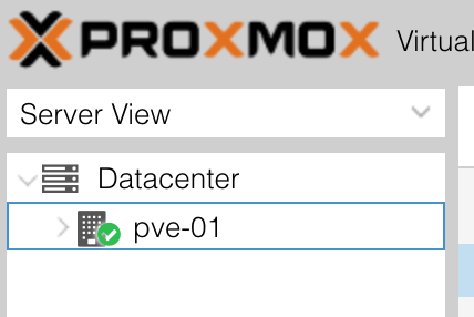 Proxmox Node Name